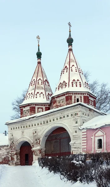 Ризоположенский монастырь в Суздале, Россия — стоковое фото