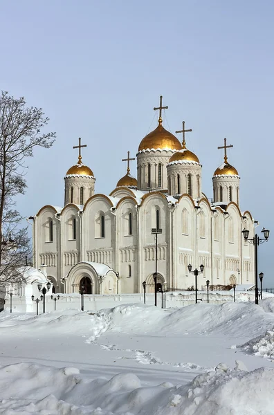 Mariä-Himmelfahrt-Kathedrale, Wladimir, Russland — Stockfoto