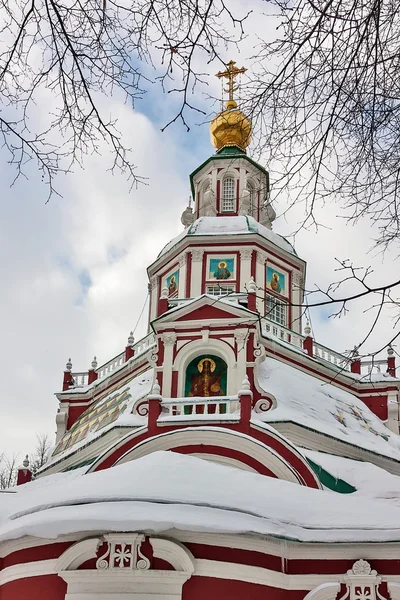 Kościół Świętego Jana wojownika, Moskwa, Federacja Rosyjska — Zdjęcie stockowe