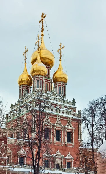 Igreja da Ressurreição em Kadashi, Moscou, Rússia — Fotografia de Stock