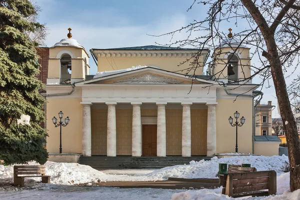 Kerk van st. louis van Frankrijk, Moskou, Rusland — Stockfoto