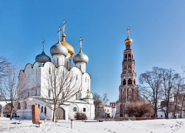 ノヴォデヴィチ女子修道院、モスクワ、ロシア — ストック写真