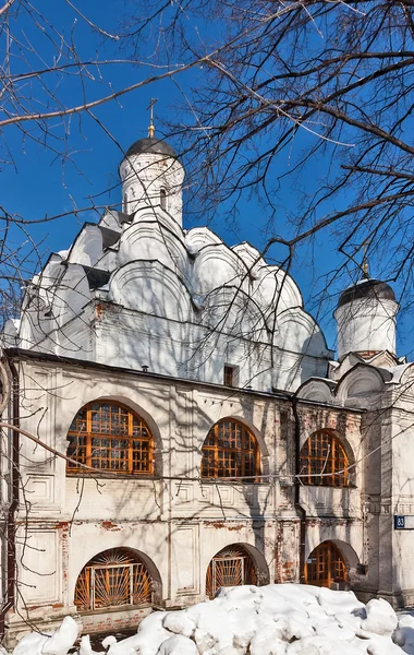 Templom, a védelem a Theotokos-Rubtsovo, Moszkva, r — Stock Fotó