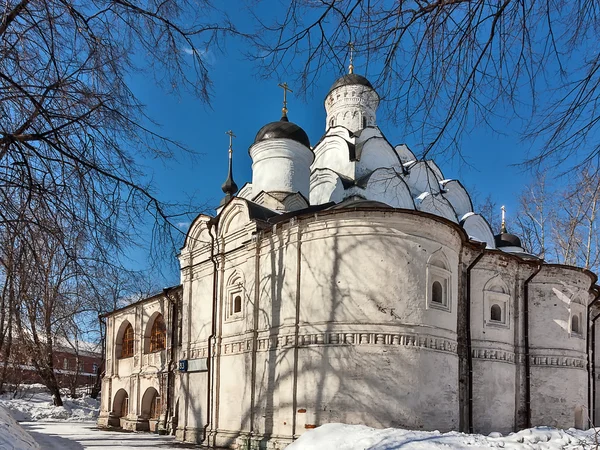 Kostel ochrany Panny Marie v rubtsovo, Moskva, r — Stock fotografie