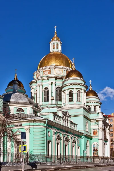 Cathedral of the Epiphany in Yelokhovo, Moscow, Russia — Stock Photo, Image