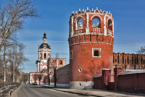 Donskoy klooster, Moskou, Rusland — Stockfoto