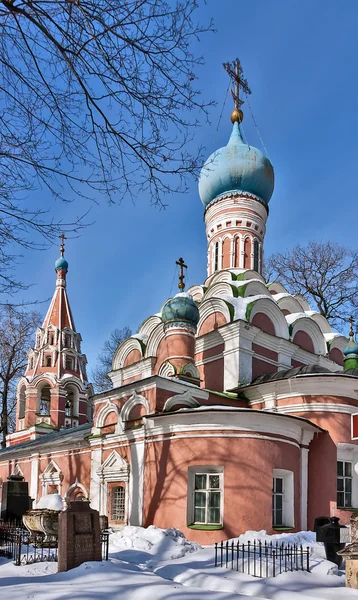Monasterio de Donskoy, Moscú, Rusia — Foto de Stock