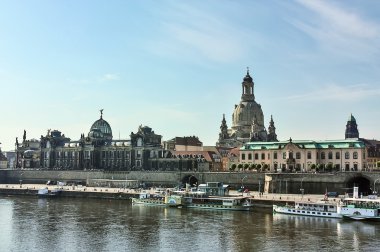 setin eski şehir dresden, Saksonya, Almanya