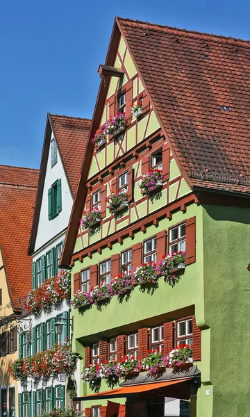 Dinkelsbuhl, Bavorsko, Německo — Stock fotografie