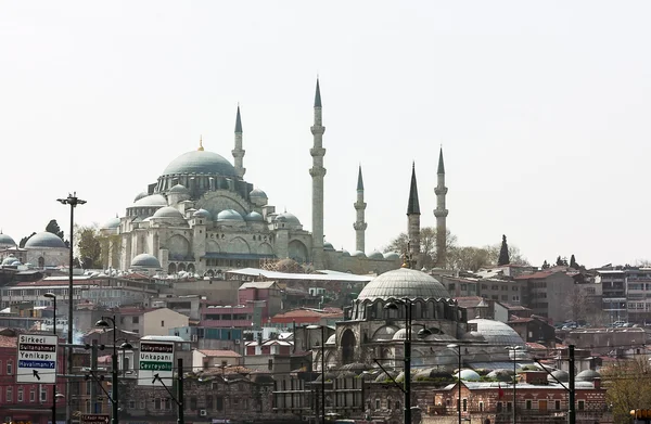 Istanbul Suleymaniye mosque — Stock fotografie