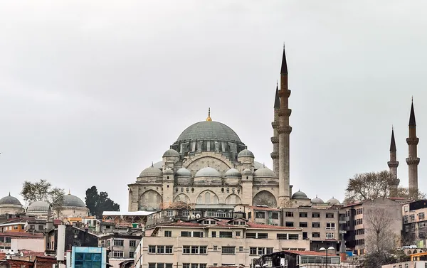 Istanbul Suleymaniye mosque — Stock fotografie