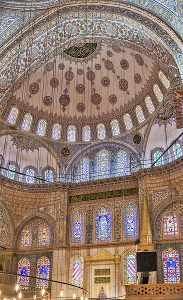 苏丹艾哈迈德清真寺、 伊斯坦堡 — 图库照片