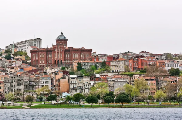 Vista de Istambul do golfo o chifre dourado — Fotografia de Stock