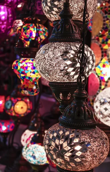 Turkish lamps, Istanbul, Turkey — Stock Photo, Image