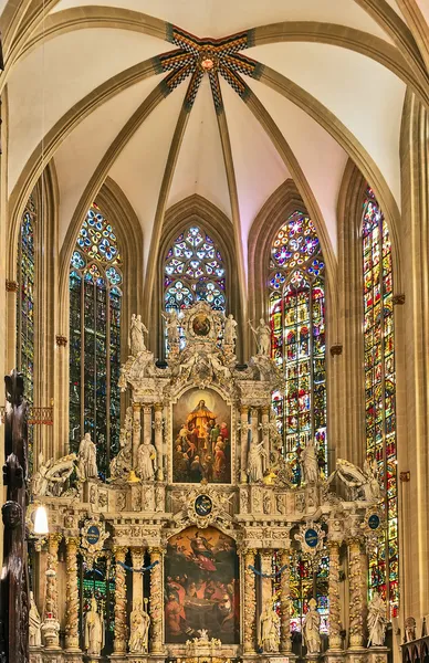 エアフルト大聖堂、ドイツ — ストック写真