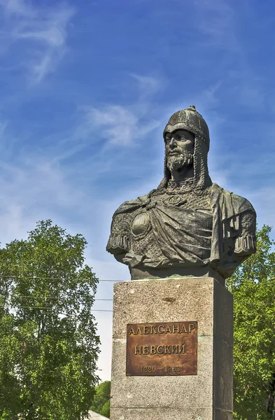 Alexander nevsky, anıt pereslavl-zalessky — Stok fotoğraf