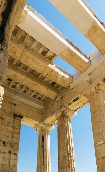 Propileia da Acrópole Ateniense — Fotografia de Stock