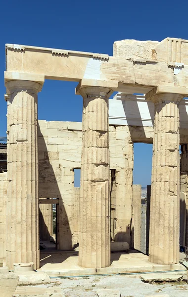 Propyleje aténské Akropole — Stock fotografie