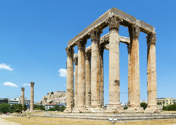 Tempel van Olympiër Zeus, Athene — Stockfoto