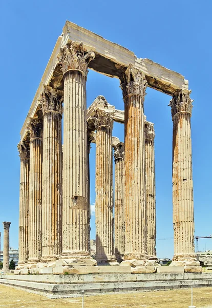 Chrám Olympijského Dia, Atény — Stock fotografie