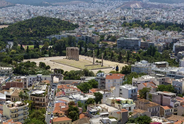Świątynia Olimpijska Zeus, Ateny — Zdjęcie stockowe