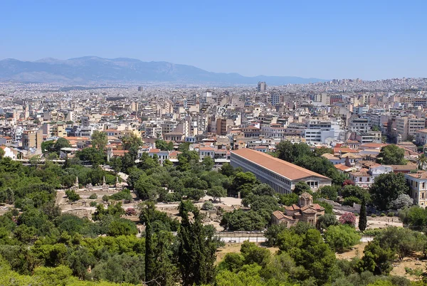 Veduta dell'antica agorà — Foto Stock