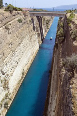 Korint kanalı, Yunanistan