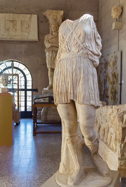 Statua in un museo dell'antica Corinto — Foto Stock