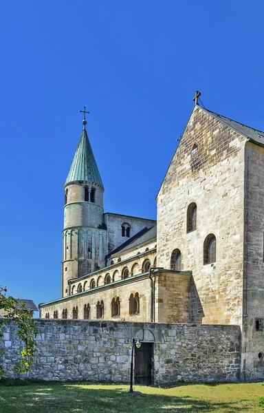 St. cyriakus, gernrode, Niemcy — Zdjęcie stockowe