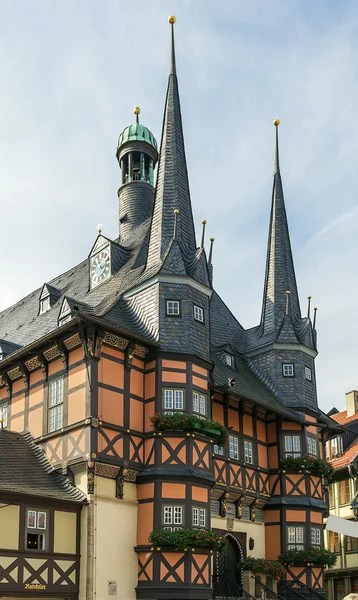 Rathaus Wernigerode — Stockfoto