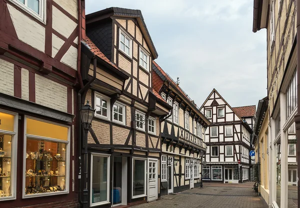 Rua em Celle, Alemania — Fotografia de Stock