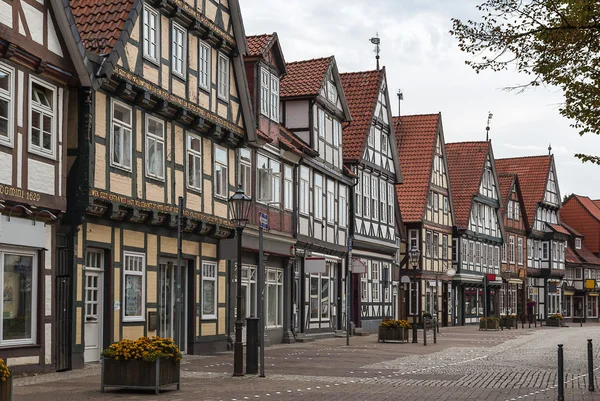 Rua em Celle, Alemania — Fotografia de Stock