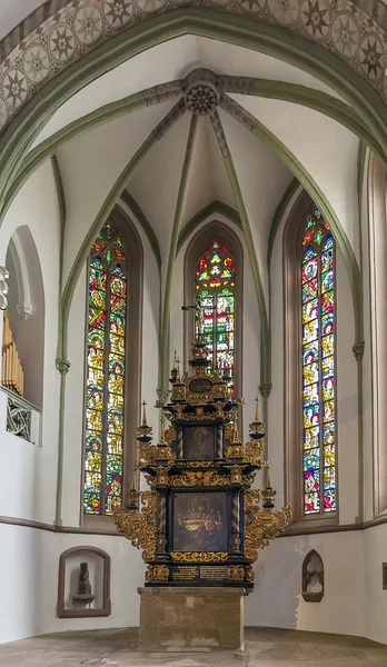 Iglesia de San Nicolás en Lemgo, Alemania — Foto de Stock