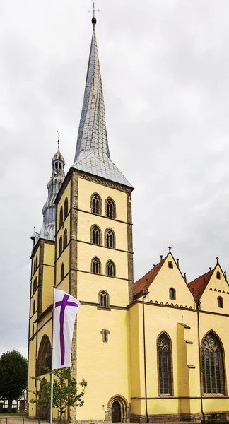 St nicholas kyrkan i lemgo, Tyskland — Stockfoto