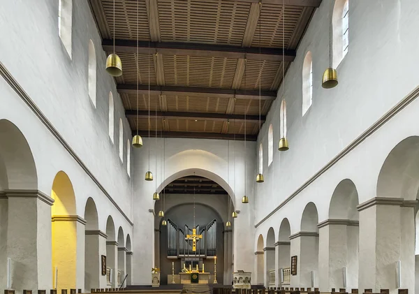 Abdinghof 교회, 패더 본, 독일 — 스톡 사진