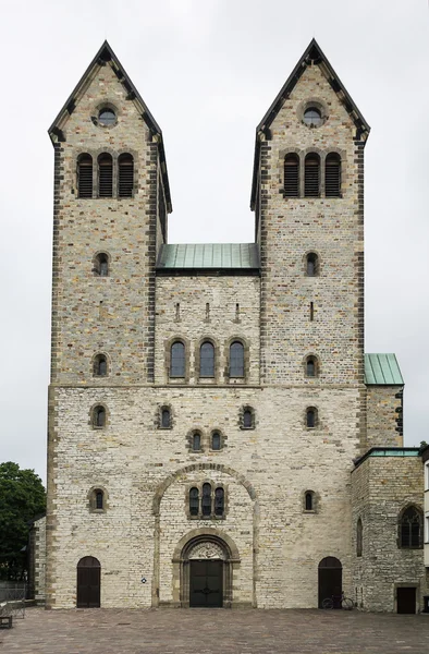 Abdinghof kostel, paderborn, Německo — Stock fotografie