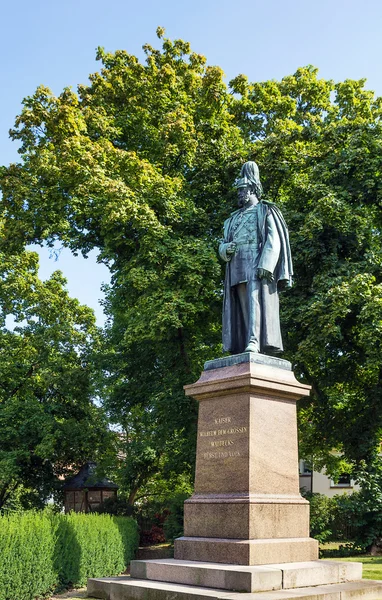 Statua dell'Imperatore Guglielmo I, Germania — Foto Stock