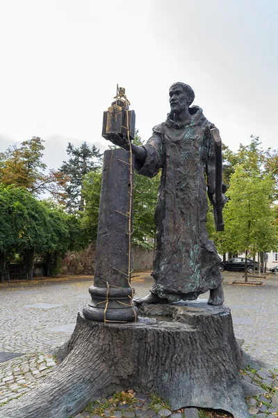 Statue af St. Boniface, Fritzlar, Tyskland - Stock-foto