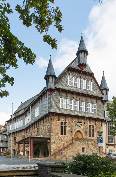 Fritzlar town hall, Německo — Stock fotografie