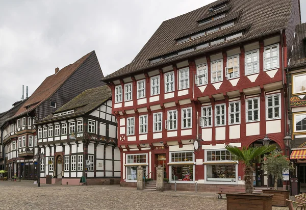 Einbeck şehir merkezinde, Almanya — Stok fotoğraf