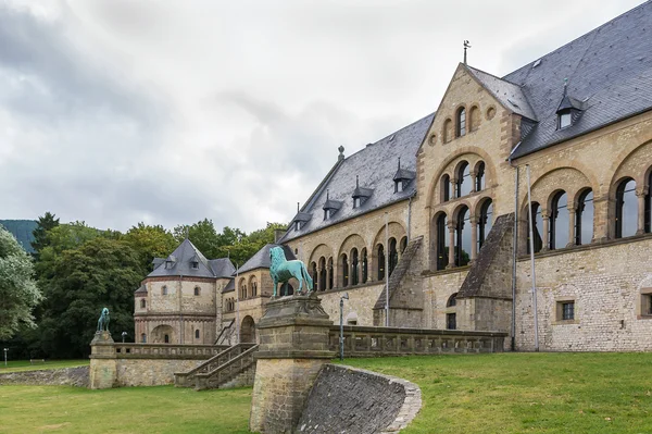 İmparatorluk sarayında Ortaçağ: goslar, Almanya — Stok fotoğraf