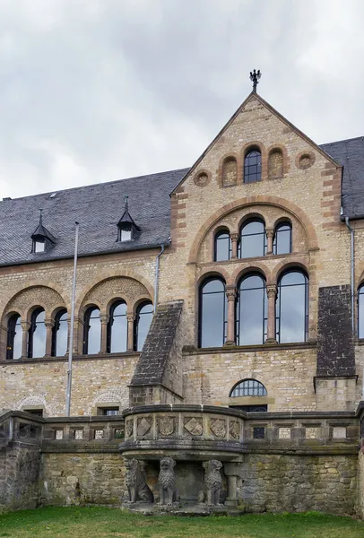 Middeleeuwse keizerlijk paleis in goslar, Duitsland — Stockfoto