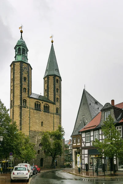 Pazar kilise st. cosmas ve damian, goslar, Almanya — Stok fotoğraf