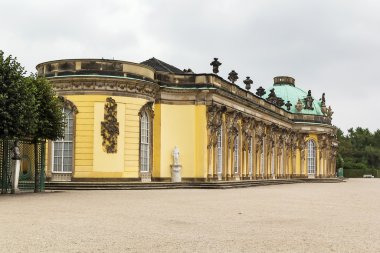 Sanssouci palace, potsdam, Almanya