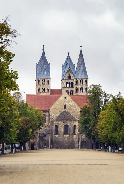 Frauenkirche v halberstadt, Německo — Stock fotografie