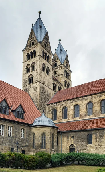 A Nagyboldogasszony-templom Halberstadt, Németország — Stock Fotó