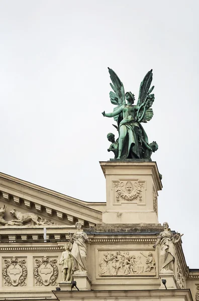 Teatro Lviv de Ópera y Ballet, Ucrania —  Fotos de Stock