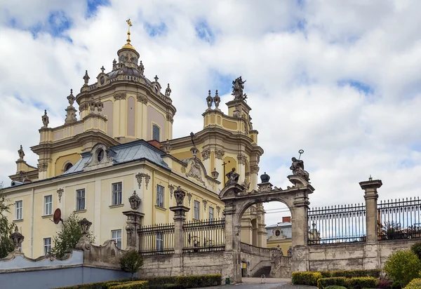 St. george katedrála, Lvov, Ukrajina — Stock fotografie