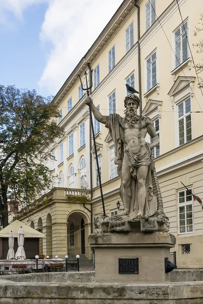 Sculpture of the Neptune — Stock Photo, Image