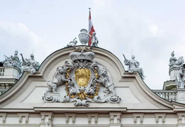 Ylä-Belvederen palatsi. Wien — kuvapankkivalokuva